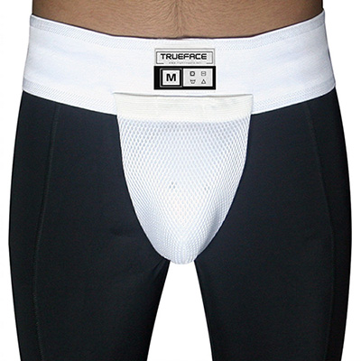 boxing-mma groing guards-combat sports gear-protector-white